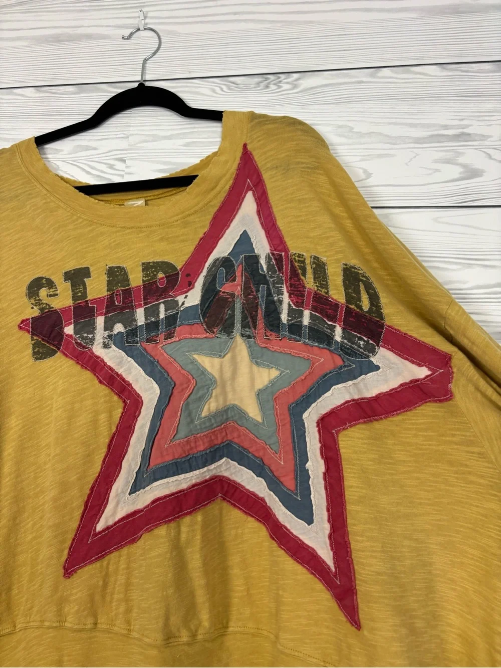 Magnolia Pearl marigold moon top boho one size